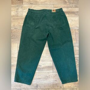 Vintage 90s LA Gate W44 L29 Green Baggy Denim Jeans
